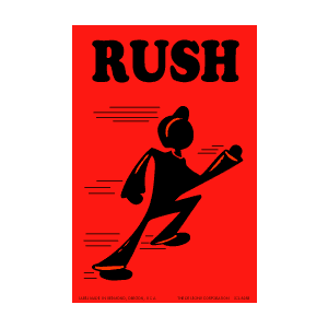 Rush Labels 4" x 6" 500/RL