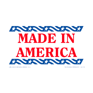 Made in USA Labels 2"x 3½" 1000/RL