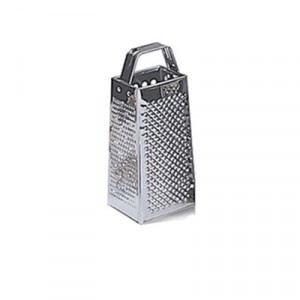 Tapered Grater, Stainless Steel, 9"