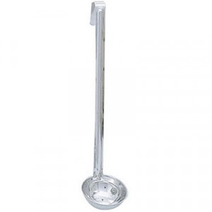 Deluxe One-Piece Ladle, 12 1/2", Stainless Steel