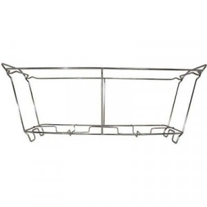 Wire Chafer Frame, 23w x 12d x 8h, Aluminum
