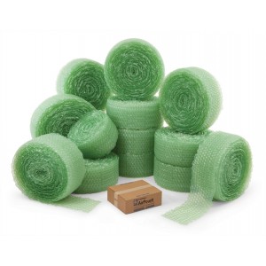 Bubble 12"x1350'16"x1750'uninflated).75 loft 1.5mil Green Recycled 32/PLT