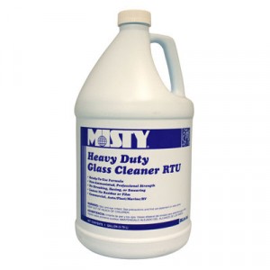 Heavy-Duty Glass Cleaner, 32oz Bottle