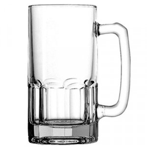 Gusto Beer Mug, Glass, 1 Liter, Clear