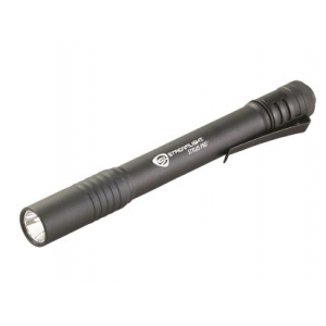 Flashlight LED Pen Strealight Stylus Pro 2 AAA Batteries Black/ White light