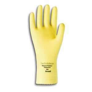 Technicians Latex/Neoprene Blend Gloves, Size 7 (Small)