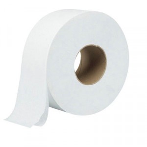 Green Heritage Jumbo Toilet Tissue, 1-Ply, White, 9-in Diameter