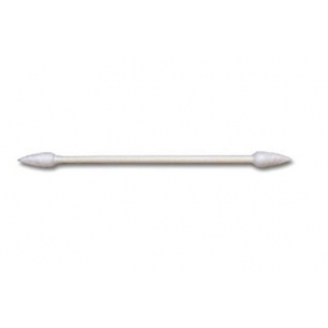 Swab 3.23 Cotton Tip Paper Shaft Double Ended 25/Sleeve 50 Sleeve/Case