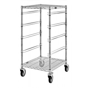 Quantum bin carts with conductive dividable grids 
