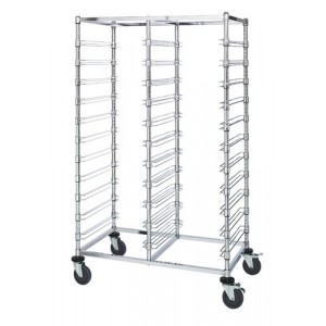 Quantum double bay bin carts 