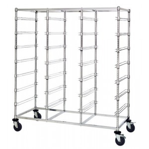 Quantum triple bay bin carts 