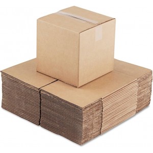 RSC 20x18x4 Kraft Corrugated Boxes 25/250