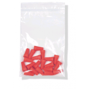 Bag Poly 1x1 4Mil Clear Ziplock 1000/CS