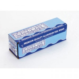 Premium Quality Aluminum Foil Roll, 18" x 500 ft, 16 Micron Thickness, Silver