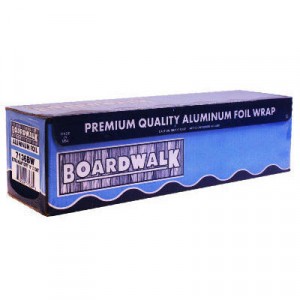 Extra Heavy-Duty Aluminum Foil Roll, 18" x 1000 ft, Silver