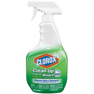 Clean-Up Disinfectant Cleaner with Bleach, 32oz Smart Tube Spray