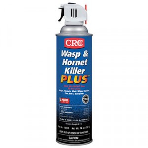 Wasp & Hornet Killer Plus Insecticide, 20 oz Aerosol Can, Petroleum Scent