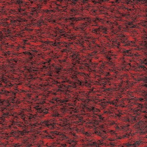 Rely-On Olefin Indoor Wiper Mat, 36x48, Red/Black