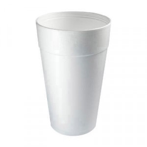 Conex Foam Cup, 44 oz., Hot/Cold, White, 20/Bag