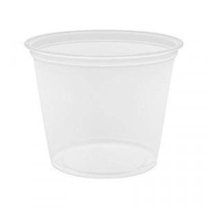 Conex Complement Portion Cups, 5 1/2 oz., Translucent, 125/Bag