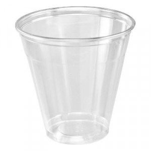 Conex Clear Plastic Cups, 5 oz., Clear, 100/Bag