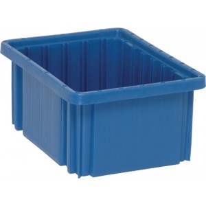 Dividable Grid Container 10-7/8" x 8-1/4" x 5" Blue