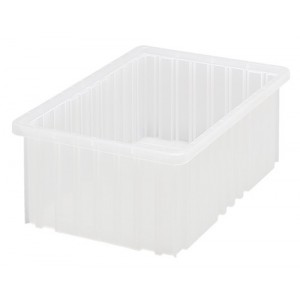 CLEAR-VIEW Dividable Grid Containers 16-1/2" x 10-7/8" x 6"