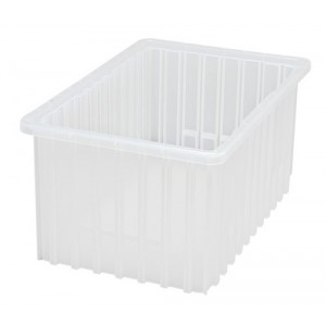 CLEAR-VIEW Dividable Grid Containers 16-1/2" x 10-7/8" x 8"
