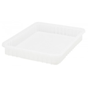 CLEAR-VIEW Dividable Grid Containers 22-1/2" x 17-1/2" x 3"