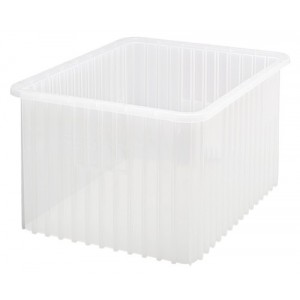 CLEAR-VIEW Dividable Grid Containers 22-1/2" x 17-1/2" x 12"