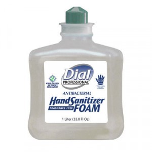 Antibacterial Hand Sanitizer Foam, Neutral Scent, 1000mL Pump Bottle