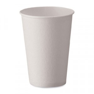 PerfecTouch Hot Cups, 12 oz., White, 50/Bag