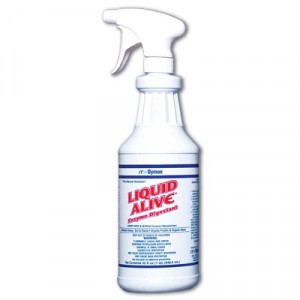 LIQUID ALIVE Enzyme Digestant Carpet/Textile Cleaner/Deodorizer, 1gal Bottle