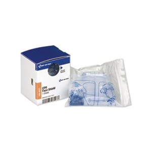 Mask CPR MDI Microshield in pouch 24/BX