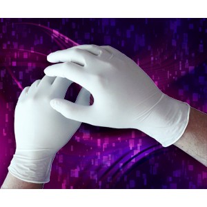 Glove Nitrile Exam AF Text 4.7mil Medium 100/BX 10/CS