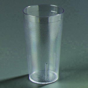 Stackable SAN Tumblers, 16oz, Clear