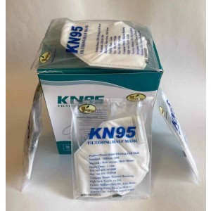 Face Mask KN95 Individually Wrapped 20/BX 32/CS