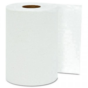 Hardwound Roll Towels, 8" x 600ft, White