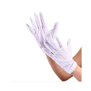 Glove 100% Polyester Conductive with PVC Dots on Palm 10PR/BG
