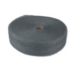 Industrial-Quality Steel Wool Reel, #3 Coarse, 5-lb Reel