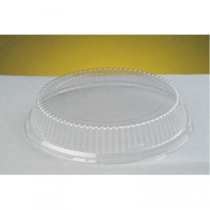 Plastic Lids, Fits All 10" Plates, Clear