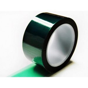 Tape Polyester 12x72yd 3.5Mil Green No Liner