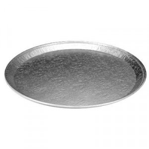 Aluminum Embossed Tray, Round, 16 in