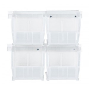 Clear-View Hang-and-Stack Bin Complete Package 