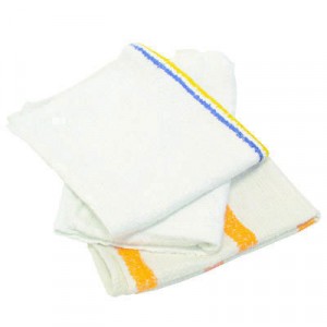 Towel Counter Cloth White 'B' Grade Bar Mop 12/CS