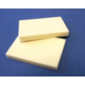 Wipe Foam Abrasion Resistant 2x3x.125 100/PKG 10/CS