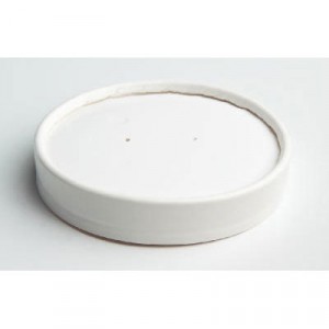 Vented Paper Lids, 8-16oz Cups, White
