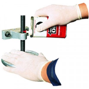 Disposable Latex Gloves, Cornstarch Powdered, General Purpose, Medium, 100/Box