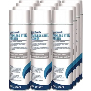 Stainless Steel Polish & Cleaner Lemon 18oz 12/CS