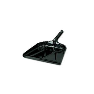 Dust Pan Black Metal 16" 20 Guage